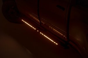 Ram 2500 Running Boards - Rough Country - AC2 - Amber/White - '10-'25 Ram 2500 Running Boards - Rough Country - AC2 - Amber/White - '10-'25